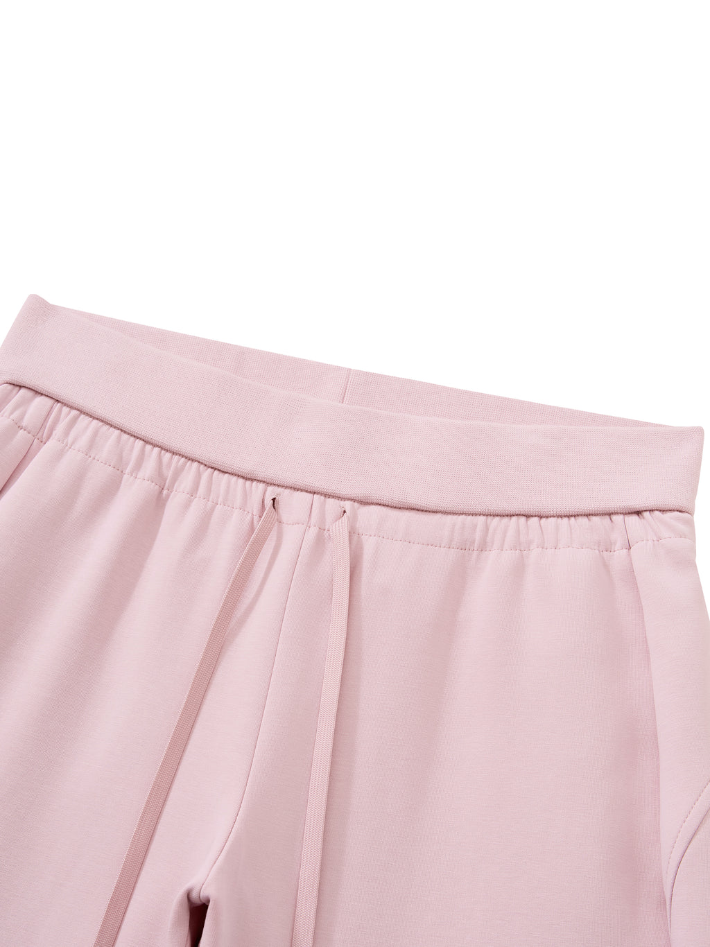 NO NOISE™ Light pink sweatpants waistband detail