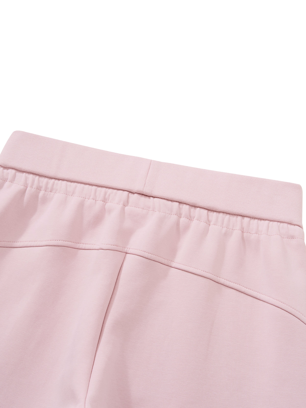 NO NOISE™ Light pink sweatpants back waistband detail