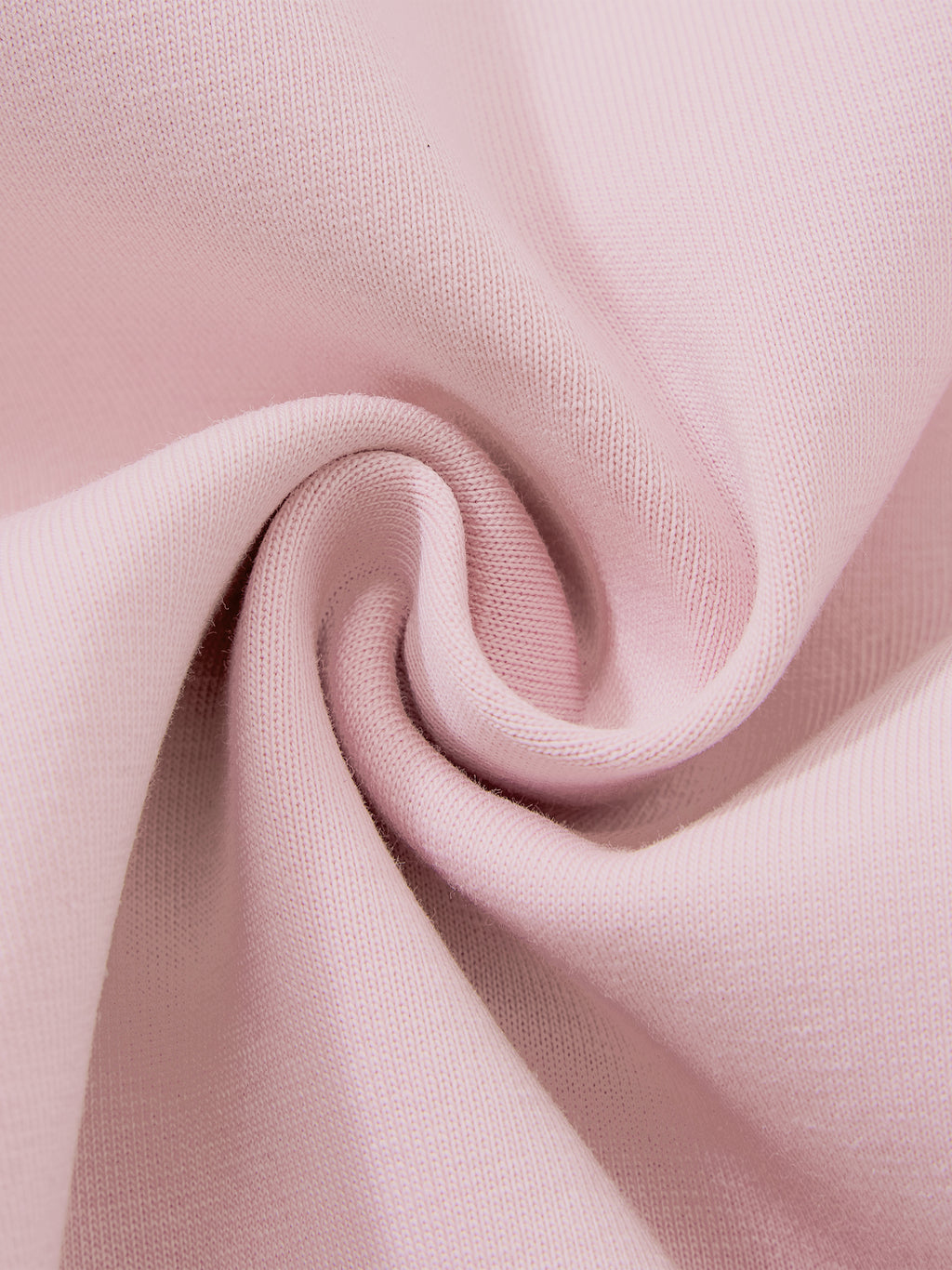 NO NOISE™ Light pink sweatpants fabric folds