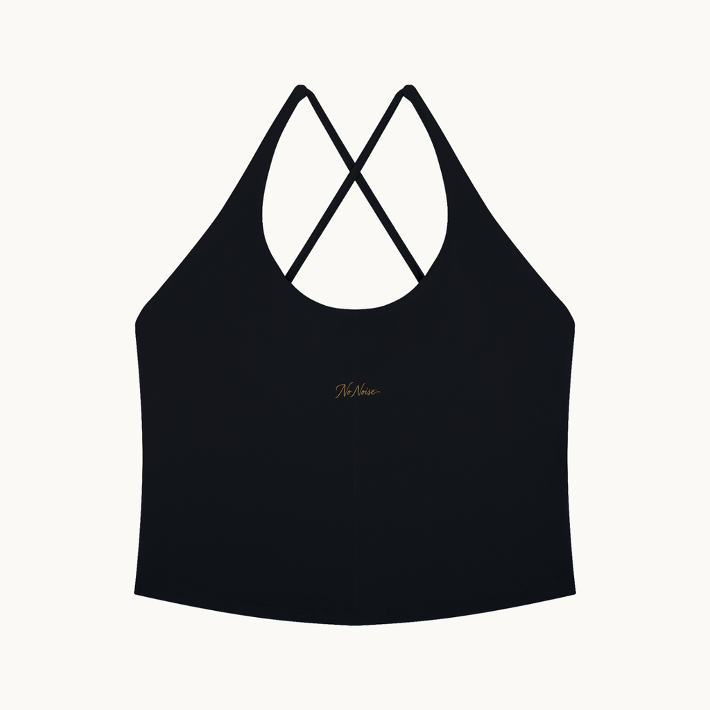 MOTION HALTER TANK — product view on warm ivory.