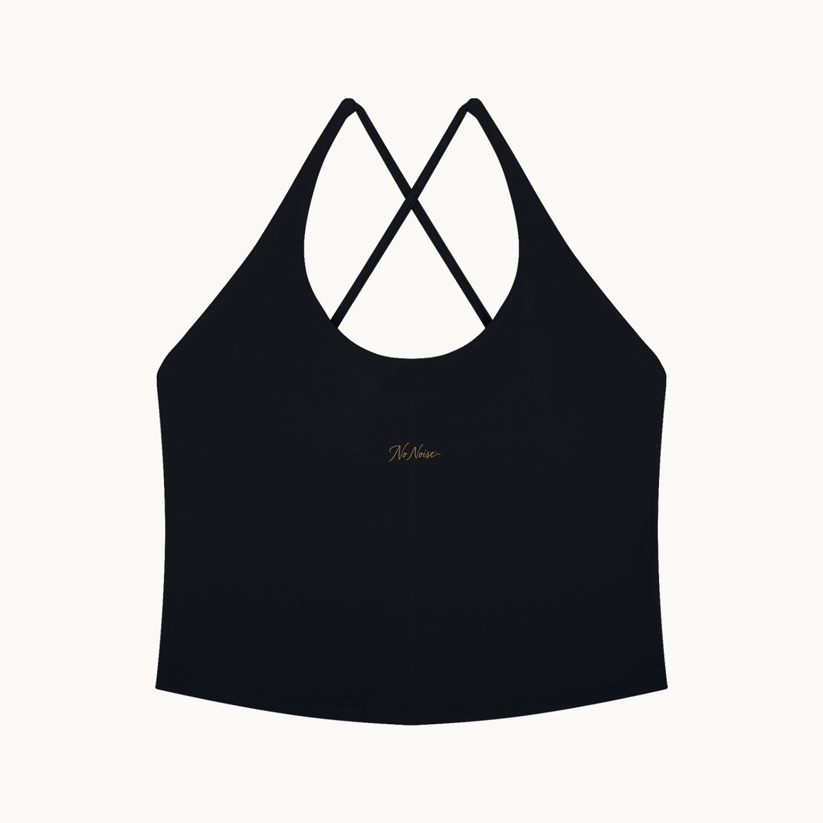 MOTION HALTER TANK — product view on warm ivory.