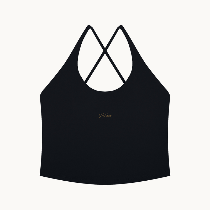MOTION HALTER TANK — product view on warm ivory.