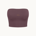 STUDIO TUBE TOP™ — PLUM — product view on warm ivory.