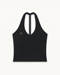 STUDIO RACERBACK™ — BLACK — product view on warm ivory.