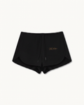 THE SIGNATURE HER — DRAWSTRING SHORTS — product view on warm ivory.