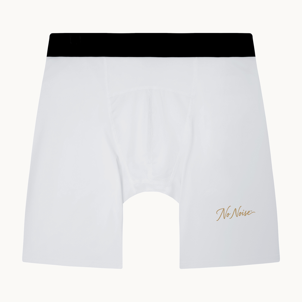 MOTION HALF TIGHT — SNOW — product view on warm ivory.
