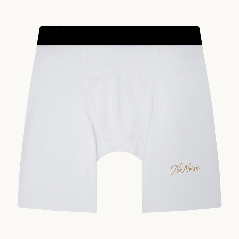 MOTION HALF TIGHT — SNOW — product view on warm ivory.